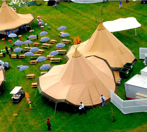Carpa de Exhibición Personalizada de Fábrica, Carpa India de Lujo para Campamentos al Aire Libre, Vacaciones, Protección Solar, Quiosco Grande, <span class=keywords><strong>Centro</strong></span> de Servicio - Product Image 2