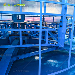 Nuevas atracciones portátiles de acero para parques temáticos: Juego de diversión de gravedad cero con vapor para interiores, disponible para la venta. - Product Image 5