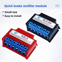 Module de puissance de freinage BZL3 ZL3 à action rapide, redresseur de frein moteur 5A AC 220V 380V, conversion de vague complète en demi-vague