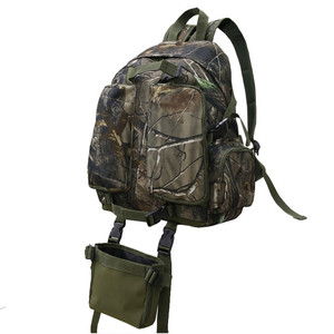 Sac à dos tactique camouflage avec pochette, sac à dos de chasse et de pêche en plein air, unisexe, adulte, en polyester - Product Image 1