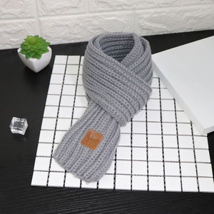 Wholesale Creative <strong>Pet</strong> Eco-Friendly Breathable Warm Knitted Polyester Solid <strong>Scarf</strong> for Cats Dogs Spring Summer Autumn Winter - Product Image 4