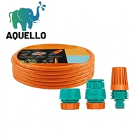 Tuyau tressé en PVC flexible, durable, anti-torsion, couleur personnalisée - Tuyau d'irrigation de jardin haute pression de qualité alimentaire