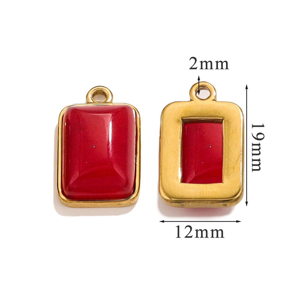 Agate rouge