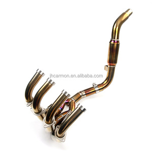 Pot d'échappement sport pour <span class=keywords><strong>moto</strong></span> Benelli TNT <span class=keywords><strong>2022</strong></span> <span class=keywords><strong>600</strong></span>, tuyau d'échappement en alliage de titane, système Golden Catback - Product Image 2