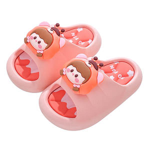 Sandales d'été pour filles, à bout ouvert, antidérapantes, à semelle souple, avec motif de dessin animé, pour bébé, pour la salle de bain - Product Image 5