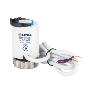 Attuatore Termico Elettrico 220V/24V Normalmente Chiuso/Aperto per Collettori di Riscaldamento <span class=keywords><strong>a</strong></span> <span class=keywords><strong>Pavimento</strong></span> e Radiatori - Product Image 1