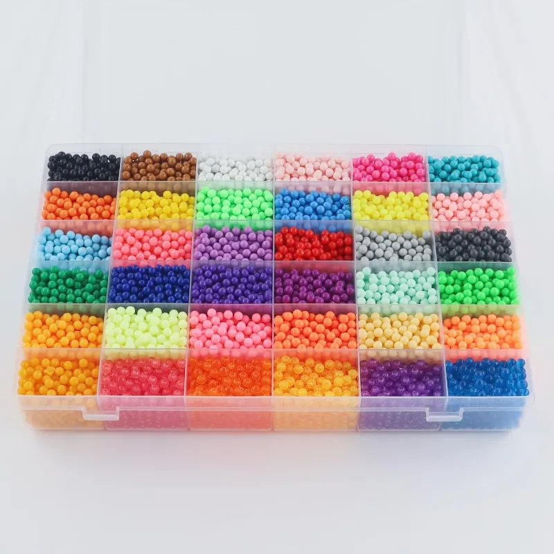 2024 Mini juguetes educativos 3D Diy Water Magic Beads Sticky Spray Water Pva Fuse Beads