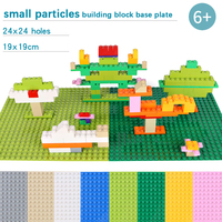 DB107-114 Plaques de base légales en plastique 24*24 points compatibles avec les jouets de construction classiques City DIY, mini-briques de construction pour enfants