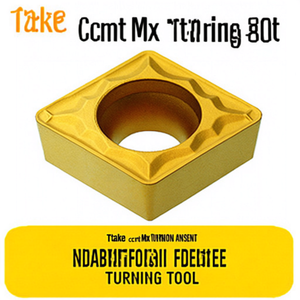 เม็ดมีดกลึง CCMT MX แบบมุมบวก 80 องศา สำหรับงานตัดโลหะ - Product Image 2
