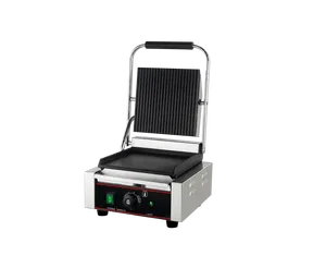 Grill à pain <span class=keywords><strong>panini</strong></span> en fonte personnalisé antiadhésif, grill commercial, appareil à sandwich, grill de contact pour restaurant, restauration rapide - Product Image 1