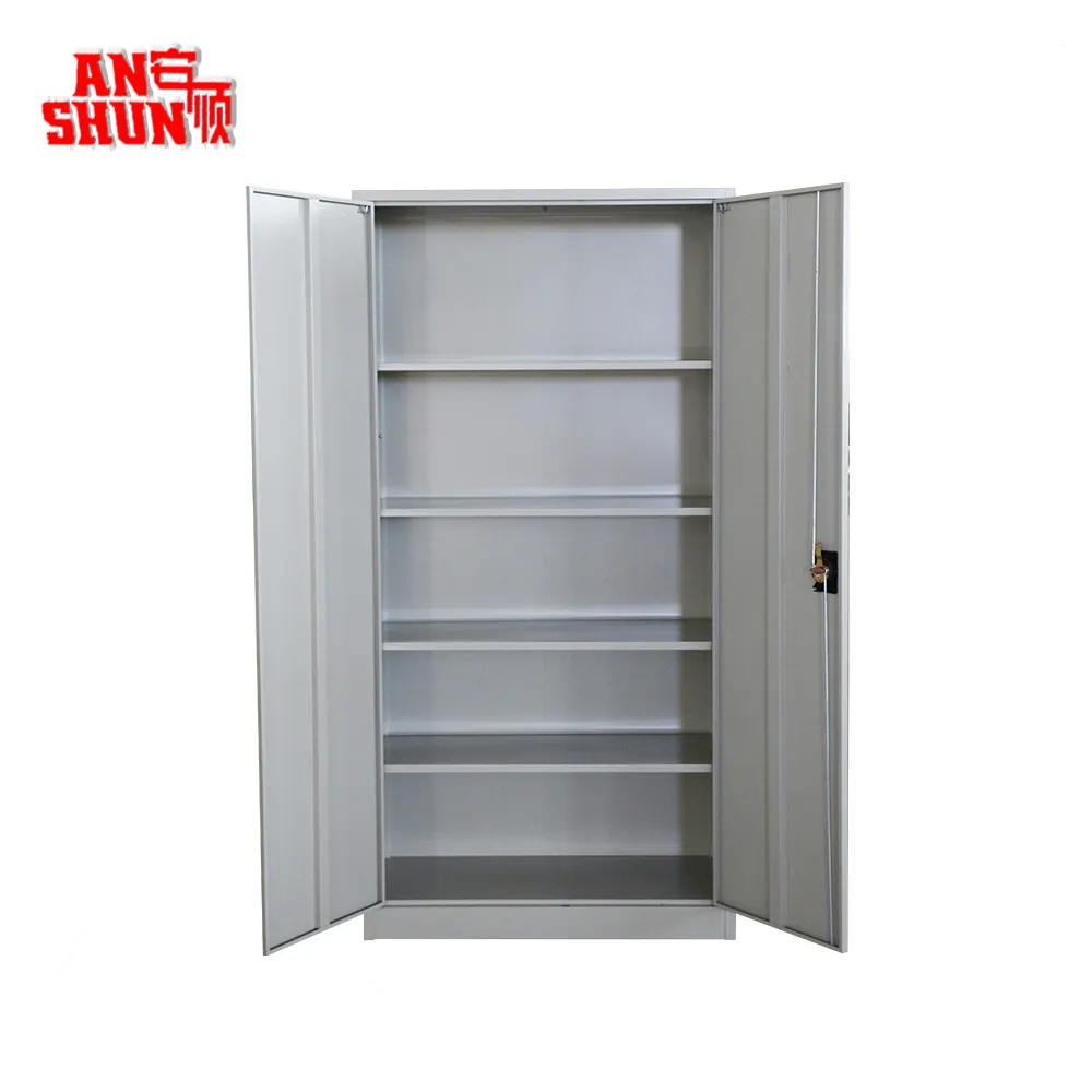 Metal cabinet storage 2 door file cabinet with swing door 2 door steel filing cabinet office furniture cupboard