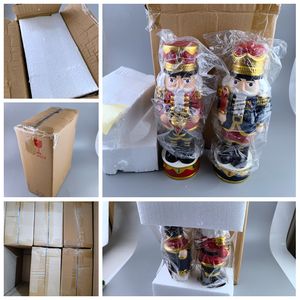 Christmas Decoration Ceramic <strong>Life</strong> <strong>Size</strong> <strong>Nutcracker</strong> Custom 6ft <strong>Nutcracker</strong> Soldier Statues with LED Light Modern Style Custom Logo - Product Image 5