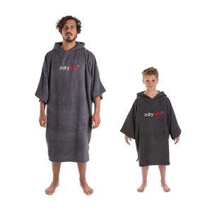 Parka de surf doublée <span class=keywords><strong>Sherpa</strong></span> à manches longues pour adulte Parka de bain unisexe imperméable Combinaison à capuche Robe à <span class=keywords><strong>langer</strong></span> Manteau chaud Poncho de surf - Product Image 1