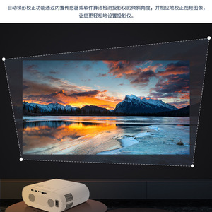 D068 4K Laser Short Throw <b>Projector</b> 1080P <b>Android</b> 10 Portable Home Theater <b>Projector</b> - Product Image 4