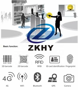 Lector <span class=keywords><strong>RFID</strong></span> UHF de mano de largo alcance PDA más barato código de barras <span class=keywords><strong>RFID</strong></span> para gestión de almacenes - Product Image 6