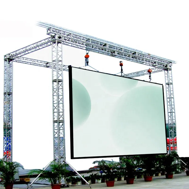 Nieuwe Waterdichte Outdoor Grote Reclame Led Tv Scherm P2.976 Hub Board Aansluiting Verhuur Reclame Led Podium Display