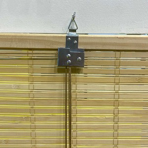 Persianas Enrollables de Bambú con Diseño Tradicional Sencillo y Brillante, Patrón Horizontal Natural, con Formato de Cuerda para Ventanas, Técnica Simple - Product Image 5