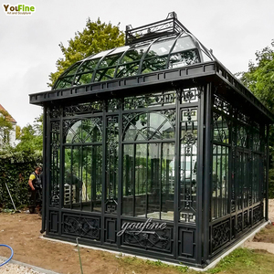 دفيئة زجاجية كبيرة أنيقة لتزيين الحدائق وحفلات الزفاف - Product Image 3