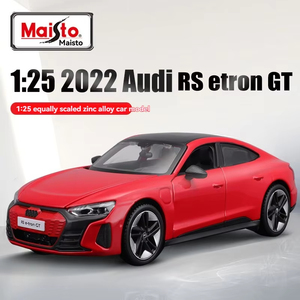 डाइकास्ट मिश्र धातु 1:24 स्केल मैस्टो आओडी आर ई-ट्रॉन gt मॉडल कार बटन सेल बैटरी 1.5 वी-बॉय गिफ्ट आभूषण - Product Image 2