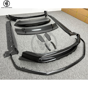 Nuevos kits de carrocería de fibra de carbono seca estilo OEM para 992 GT3 2024, faldones laterales de tejido brillante, alerón delantero/trasero, y accesorios de vacío. - Product Image 1