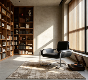 Sedia di Design Nordico in Acciaio Inox Stile Medievale, Poltrona Singola Minimalista di Lusso per Soggiorno e Reception - Product Image 6