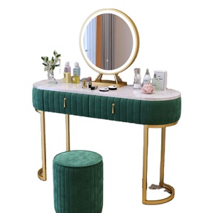 Nórdicos <span class=keywords><strong>tocador</strong></span> dormitorio post moderno minimalista roja red ins viento de lujo luz con luz princesa mármol mesa de maquillaje - Product Image 1