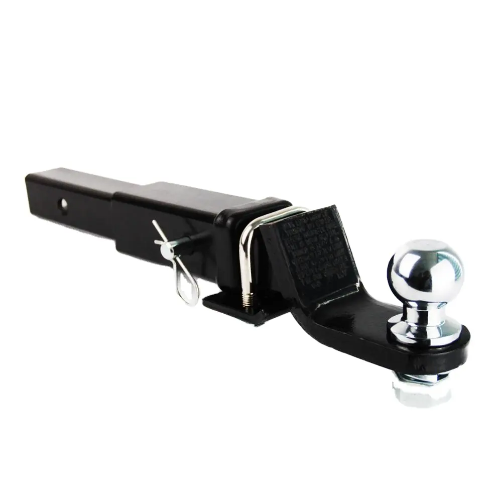 2-Inch Steel Trailer Hitch with Ball and Tightener Used Trailering Part Welding and Painting Finish for Towing
