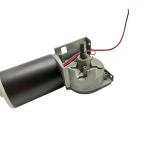 Motor de CC con engranaje helicoidal pequeño de 12V 24V 80W 100W 150W 200W del fabricante, motor eléctrico de CC con escobillas - Product Image 4