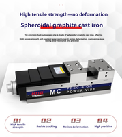 Multiplicador Hidráulico MC de Presión Constante para Tornos CNC con Accionamiento Manual y Componentes de Rodamientos y Engranajes
