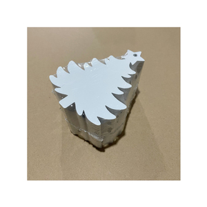 RTS Logo personalizzato ornamenti appesi sublimazione rotonda Meteal Souvenir ornamento di natale spazi vuoti 4 "3" 2" - Product Image 6