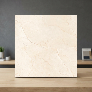 Albedo Saturio - Baldosas de Porcelana Nano Pulida de 24x24 Pulgadas, Aspecto de Mármol Brillante, Revestimiento de Piso Interior de Primera Calidad - Product Image 6