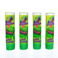 Tubes en aluminium-plastique de qualité alimentaire 35mm Soft Squeeze Pattern avec couvercle rabattable pour confiture dentifrice fabrication de bonbons approvisionnement d'usine