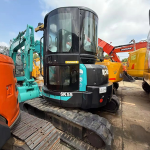 รถขุดมือสอง KOBELCO SK55SR2 5.5 ตัน ปี 2024 นำเข้าจากญี่ปุ่น พร้อมเครื่องยนต์ อีซูซุ เกียร์ ปั๊ม สภาพดี ราคาถูก - Product Image 1