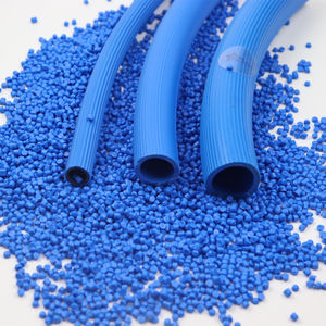 Grains de <span class=keywords><strong>pompe</strong></span> à <span class=keywords><strong>eau</strong></span> de particules de composé de PVC modifié et granules de tube pour la production enduite de joints de tuyau - Product Image 2