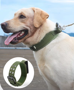 Seguro y duradero, anti-rotura, suave y cómodo, reflectante, <span class=keywords><strong>collar</strong></span> ajustable para perros - Product Image 1