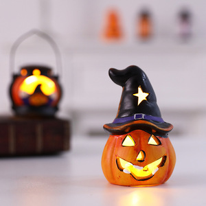 Velas Con Pilas Con Llama CANDLE IDEA 4 Luces LED De Calabaza De Halloween Con Temporizador Y Control Remoto, Funciona Con Pilas, Luz Naranja Para Decoración De Halloween, | Compra Online En