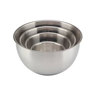 Juego de Tazones para Mezclar de Acero Inoxidable con Tapas y Accesorios de Rallador, Fondo de Silicona Antideslizante, Tazones para Ensalada, Juego de Utensilios de Cocina - Product Image 2