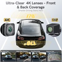 Pantalla Inteligente Portátil para Auto con Carplay y Android Auto, Pantalla Táctil IPS, Cámara de Reversa, Ranura para Tarjeta SD, DVR, Control por Voz, Multimedia