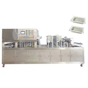 Multifunctional Food Packaging Machine Automatic Tofu Plastic Box Filling Sealing Machine