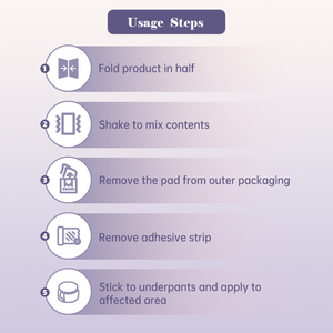 Perineale ijspakken Postpartum herstel 6 stuks Herbruikbare effectieve milieuvriendelijke warme/koude therapie gelpakketten voor genezing na keizersnede - Product Image 6