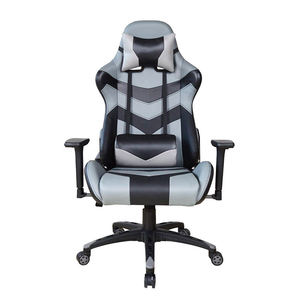 Chaise de jeu PC <span class=keywords><strong>Furgle</strong></span> à hauteur réglable avec base pliable véritable bon marché et design moderne avec matériau en fer tournant - Product Image 4