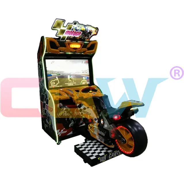 CGW Moto,เกมจำลองการแข่งรถ Moto,รถจักรยานยนต์อาเขตหยอดเหรียญสำหรับเด็ก