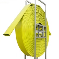 Tuyau minier plat en polyuréthane TPU de 12 pouces, 100 m, flexible, durable, haute pression, norme ISO, -40°C à 80°C, pour drainage diesel