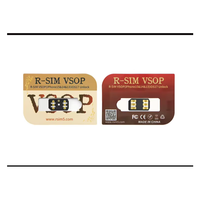 Tarjeta SIM Rsim VSOP Card Stick Apta para Desbloqueo de iPhone 16 Pro Max, iPhone 13/12/11/X, Msdk4 Gevey Sim Turbo Rsim