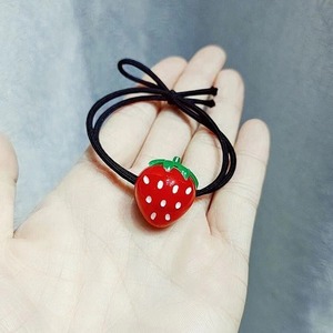 Coletero de Fresa de Tela de Alta Elasticidad, Diseño Casual de Dibujos Animados, Verano 2024, Origen Yiwu - Product Image 3