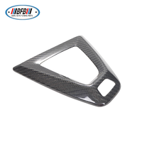 Pour BMW M3 M4 F80 F82 RHD fibre de carbone sèche ajouter sur le style garniture intérieure Gear Shfit bouton panneau garniture
