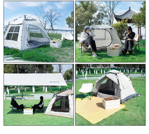 Tente de camping personnalisable à installation rapide <span class=keywords><strong>abri</strong></span> extérieur respirant et coupe-vent résistant aux UV - Product Image 3