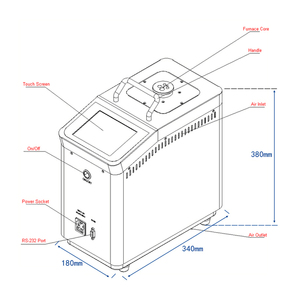 เครื่องสอบเทียบอุณหภูมิแบบแห้งพกพา Nancon H-1000t ของแท้และใหม่เอี่ยม ช่วงการวัด 300-1000 องศาเซลเซียส ความแม่นยำ 0.1 ปรับแต่งได้ตามความต้องการ OEM - Product Image 3