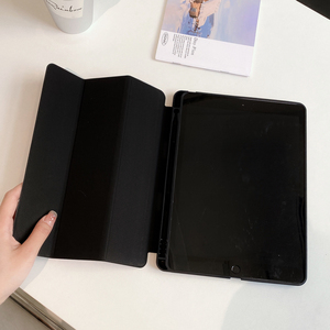 Échiquier Texture support 3 plis couverture en cuir pour <span class=keywords><strong>iPad</strong></span> <span class=keywords><strong>5</strong></span> 6 7 8 9 10e génération étui Air Pro 2024 MINI 3 4 Pro 11 12.9 13 pouces - Product Image 3