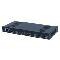 Codificador Haiwei de 8 Canales de Alta Rentabilidad para 1080P60/30 H.264 IP SRT UDP RTMP HTTP RTSP HLS para Hoteles